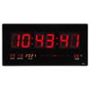 Digitale extragroße große LED-Wand-Schreibtisch-Dekoruhr mit Kalendertemperatur 12/24 Stunden
