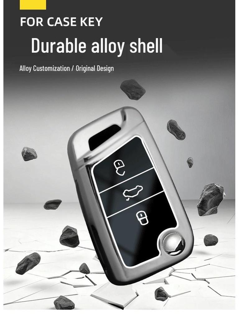 Volkswagen Key Covers for Sagitar, Magotan, Tayron, Passat, Bora, Lavida, Polo/CC, Tharu & Golf 8