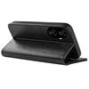 For Realme C55 Shockproof Crazy Horse Texture Phone Case PU Leather Wallet Flip Stand Cover