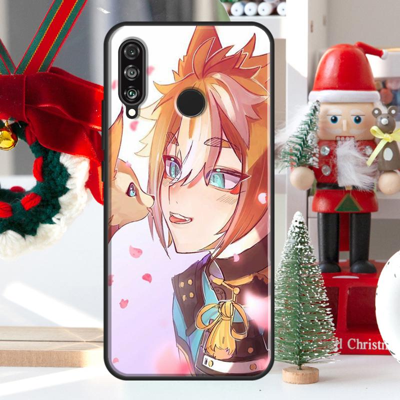 Genshin Impact Gorou For Huawei Nova Y73 Y60 Y70 Y90 Y72 Y61 Y91 7i 8i 11i 12i 12s 9 10 SE P20 P30 P40 Lite Case