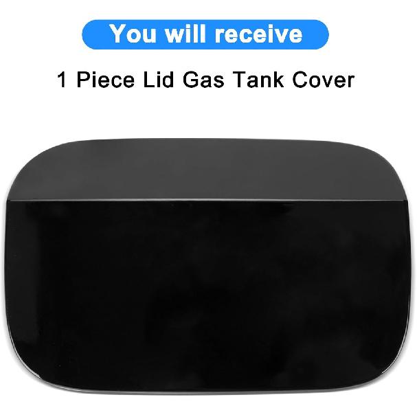 Deckel Gastank Kraftstoffklappe Abdeckkappen - PSLER VW Passat 2012 2013 2014 2015 2016 2017 2018 561809857(Schwarz)