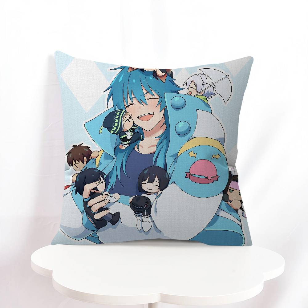 D-DRAMAtical Murder Pillow Gift Home Office Decoration Bedroom Sofa Car Cushion Cover Case 45x45
