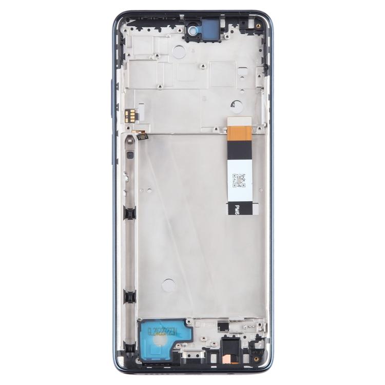 For Motorola Moto G Stylus 5G 2022 OEM LCD Screen Digitizer Full Assembly with Frame (Blue)