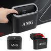 Car Trash Can Clamshell Trash Bin For Mercedes Benz W124 GLA GLC ML GLB GLK GLE GLS G63 GLC43 G350d Auto Interior Accessories
