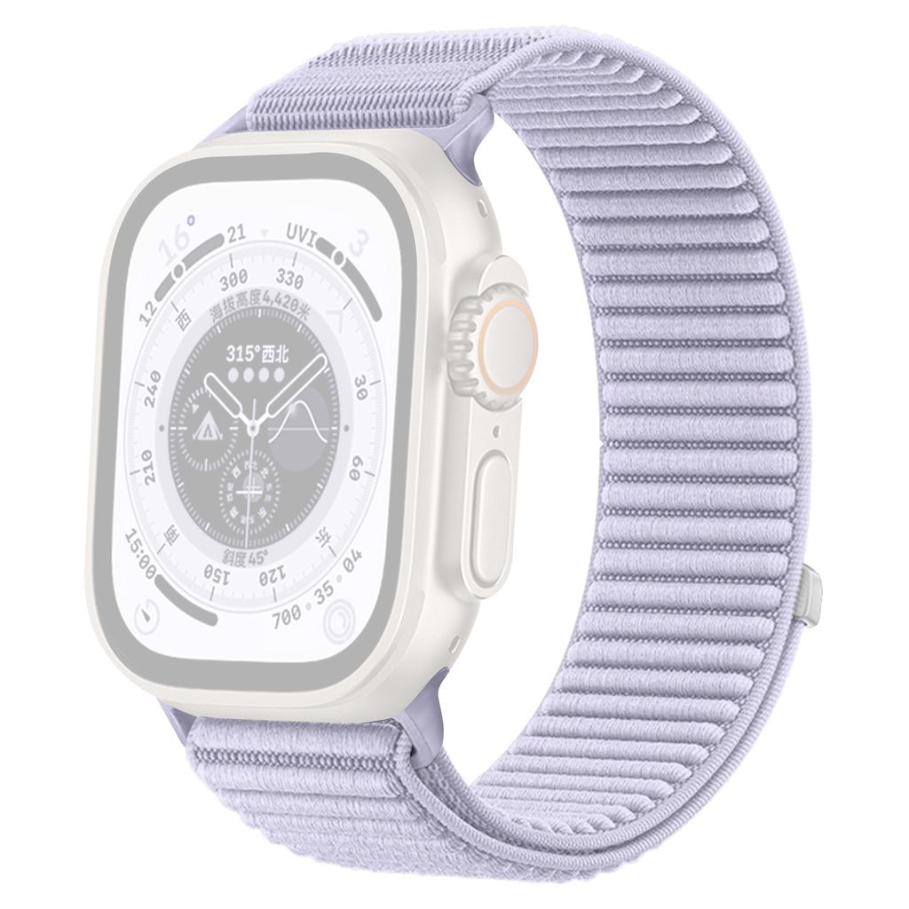 Wrist Strap for Apple Watch Series 10 9 8 7 SE 6 5 4 3 2 1 42mm 41mm 40mm 38mm Magic Tape Nylon Woven Watch Band