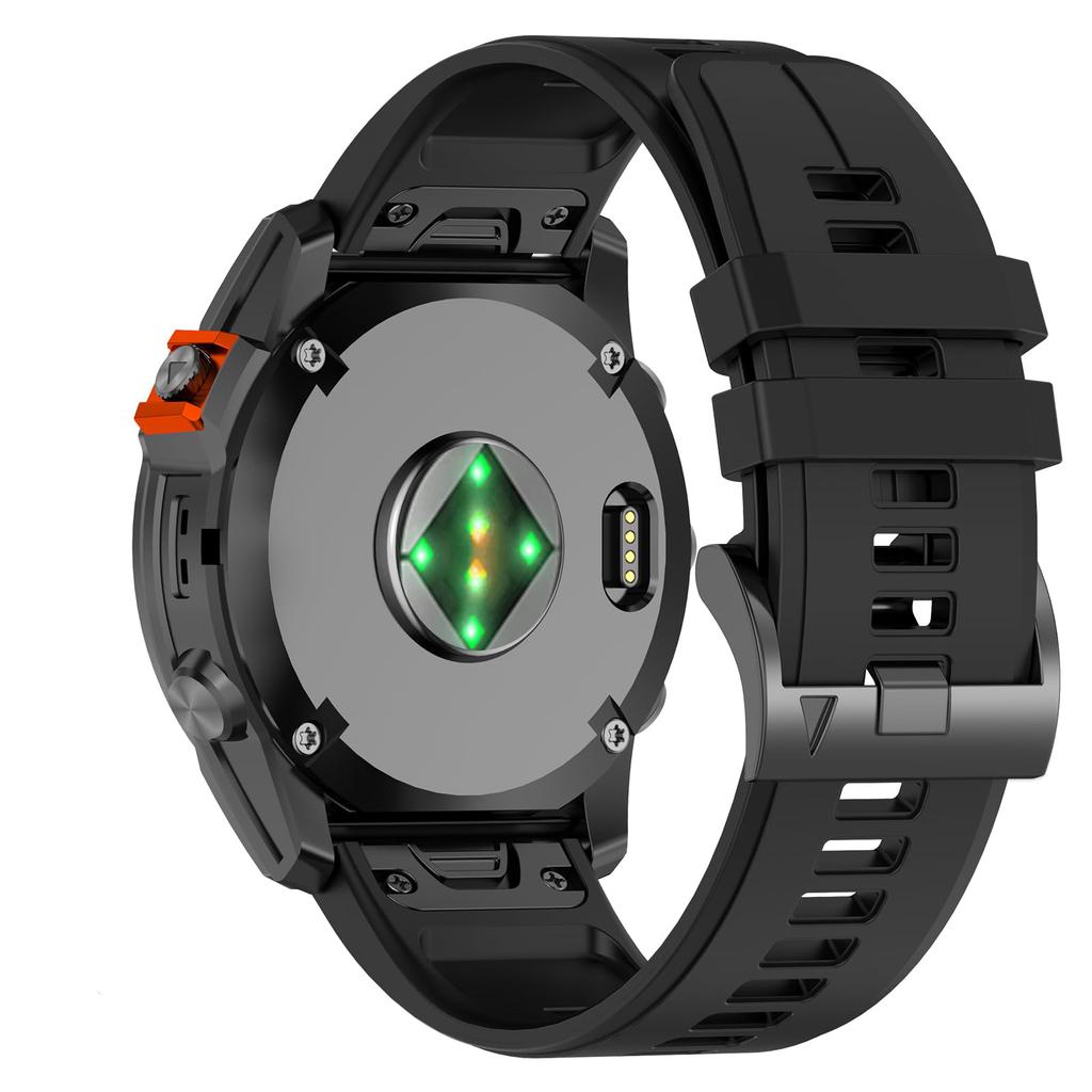 22mm 26mm Silikonarmband für Enduro 3 Tactix Armband für Garmin Fenix 8 E 7 7X Pro 5 5X Plus 6 6X Pro Epix Gen 2 QuickFit Band