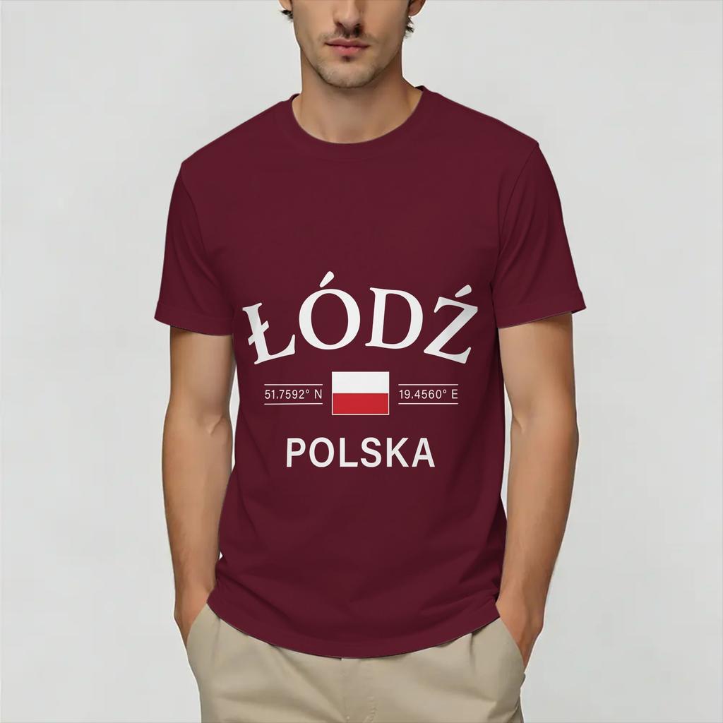Casual Vintage Poland Polish Flag TShirts for Unisex Round Collar Cotton T Shirt Short Sleeve Tee Shirt 6XL Clothing