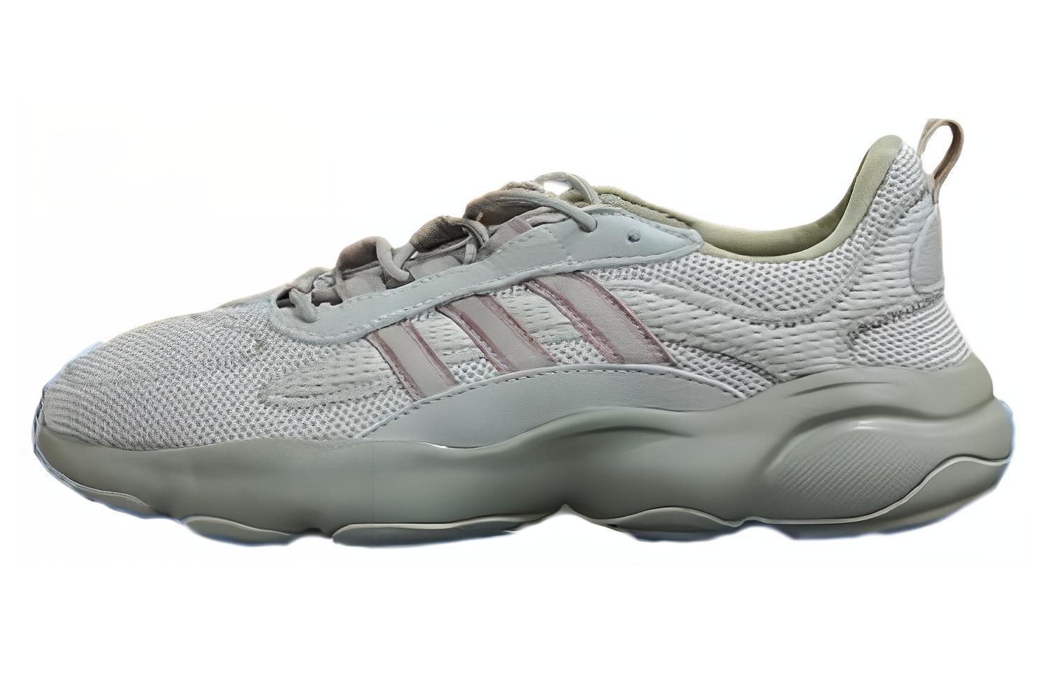 

Adidas Originals Haiwee Mesh, Suede Cushioning, Wear Resistant Low top Casual Shoes Unisex Gray Purple ID0554 36