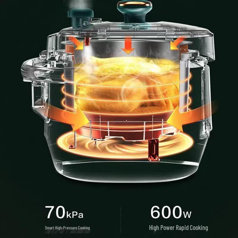 Midea Smart Electric Pressure Cooker MY-S340 CN plug (adapter included)