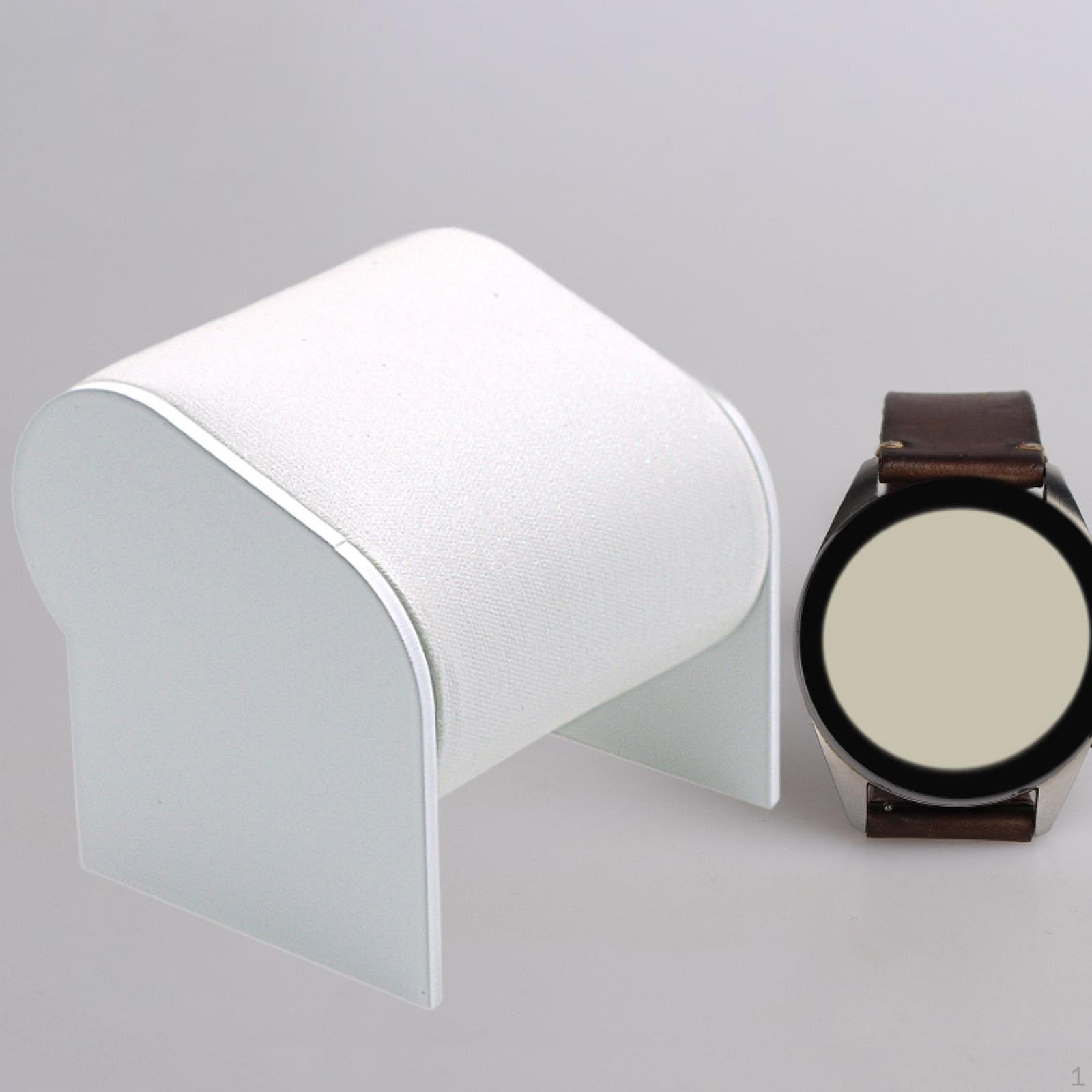 

Подставка для часов, одинарная полка для витрины белый