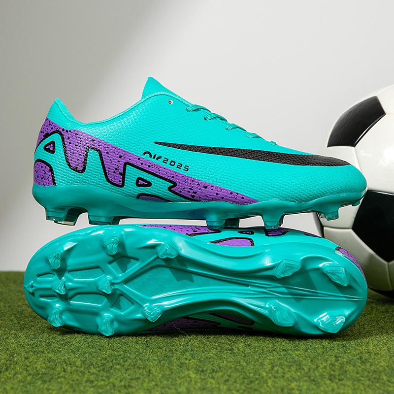Large Size 46 Men's Football Shoes Men's and Women's Teenage Students' Broken Nails AG Spikes Competition Training Sports Shoes Boys
