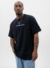 Lucky Dice Not Like Us Men's Black Oversized Short Sleeve T-Shirt L