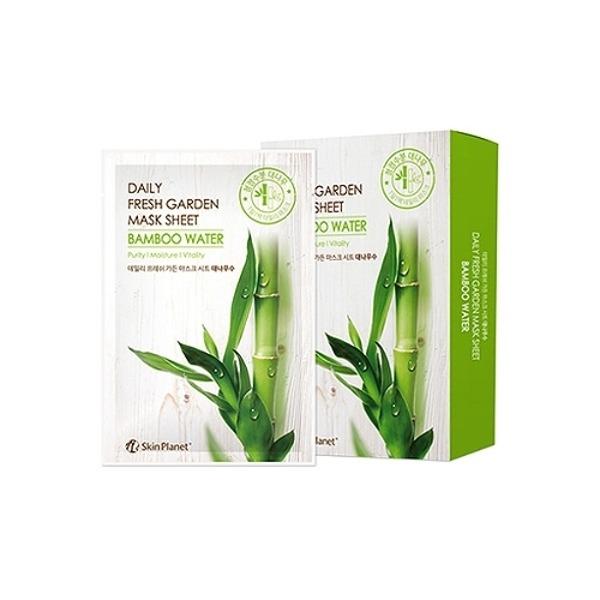 [10 sheets] Skin Planet Fresh Garden Bamboo Water Sheet Mask Pack_18565369_634664