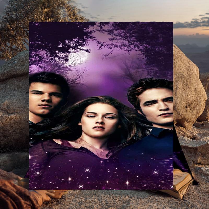 1PC Vampire Saga Romance Flannel Blanket Gift, Suitable for Both Men And Women, Soft Ideal for Beds And Sofa, Birthday Or Christmas Gift
