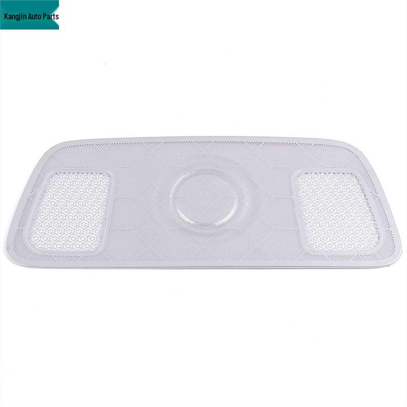 2022 Trumpchi GS8 Silver Stainless Steel Interior Rear Reading Light & Front Speaker Cover.
