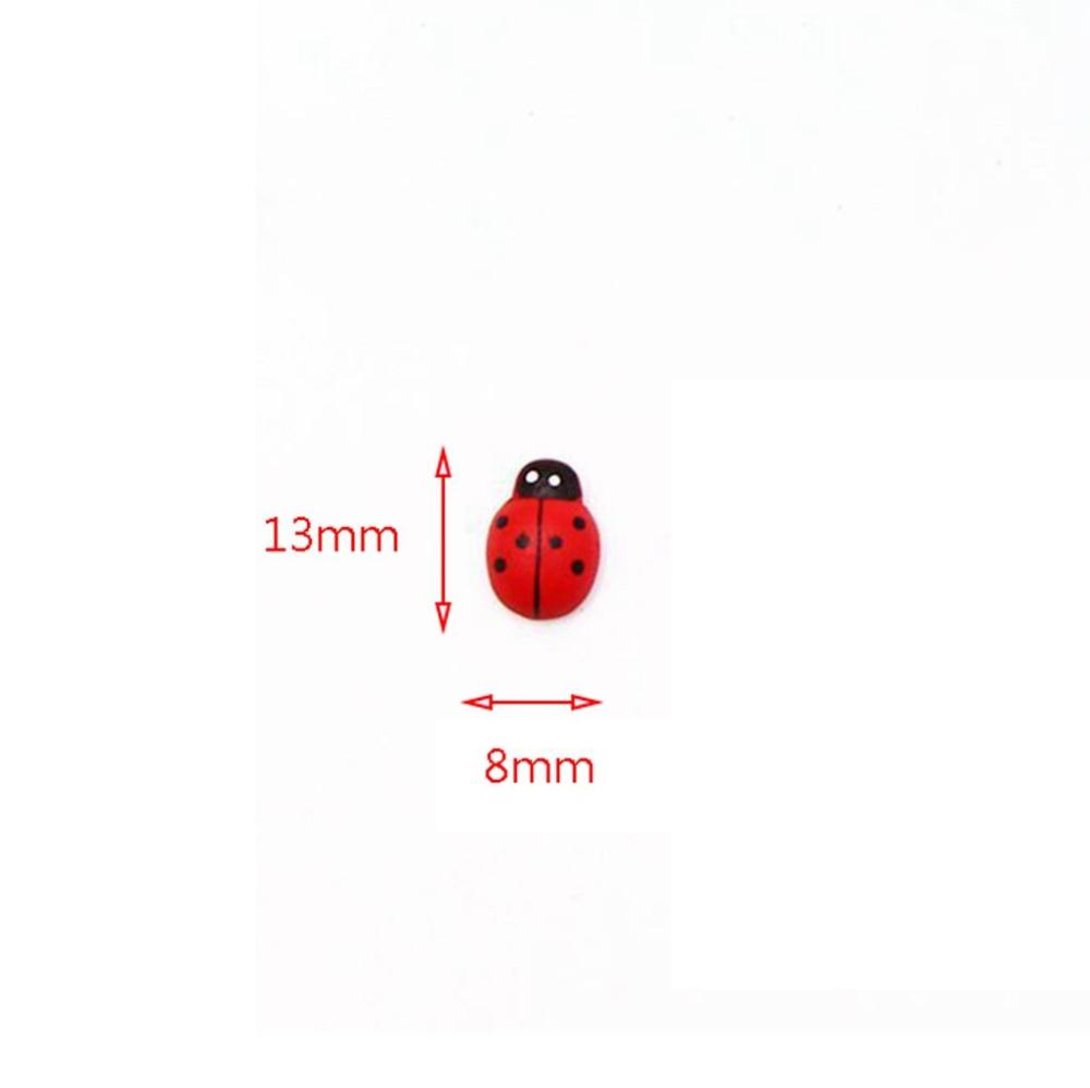 Spielzeug Simulation Miniaturmodell Feengarten Landschaft Marienkäfer Figuren Bonsai Dekor Holzhandwerk