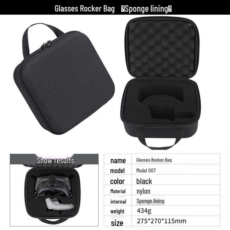 

Panda Will FPV Goggles and Remote Controller Carrying Case