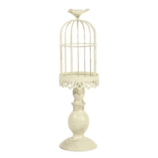 Yousheng Birdcage Candle Holder, Vintage Iron Candle Stick Holder, Decorative Wedding Candle Centerpiece for
