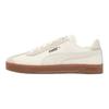 Puma Club Synthetic Leather Comfortable Lightweight Durable Low-Top Sneakers Unisex Sneakers Off-White 401515-02