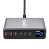 670W Multi-function Desktop Charger with LCD Display, 540W GaN Multi-port Adapter