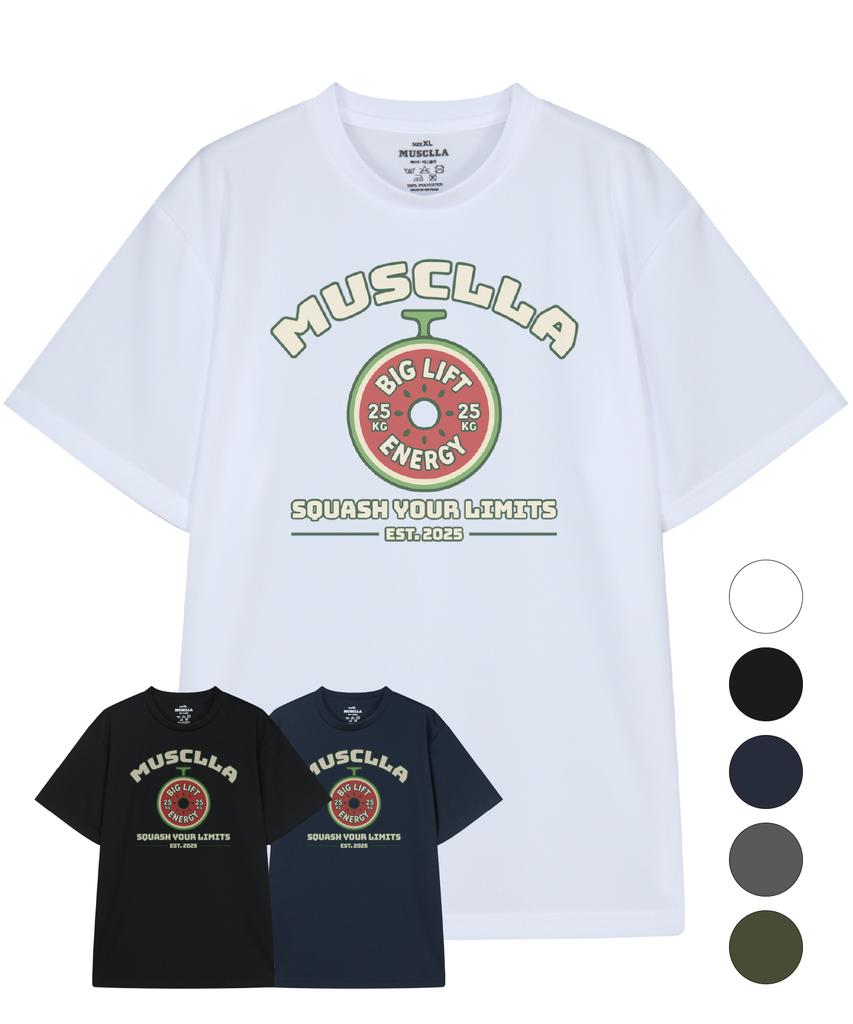 DRIFTOUT Weight Plate Watermelon Functional Short Sleeve T-Shirt (5 Colors) (Type B)