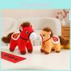 Chinese Zodiac Horse Plush Doll With Pp Cotton Filling For Festival Gifts And Collection