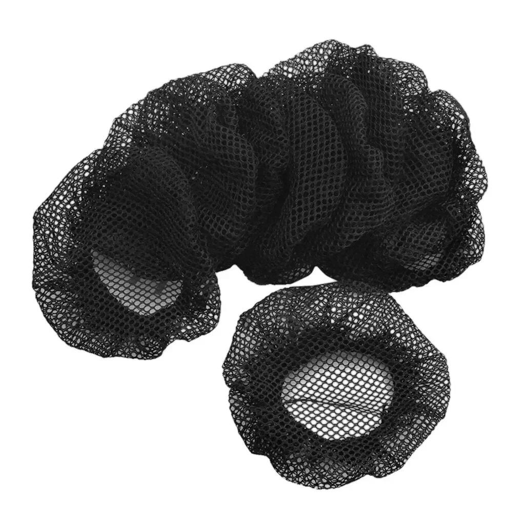 2-Pack Ladies Crochet Mesh Bun Cover - Snood Hair Net for Dance & Headwear Accessories