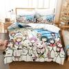 Anime Love Live Bedding Set College Idol Festival Duvet Cover Pillowcase Boys Girls Twin Queen Size Bed Boys Adult gifts