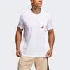 adidas Dame Avatar Pkt Lillard Basketball Sports Pocket Loose Round Neck Short Sleeve White Men's GP3436