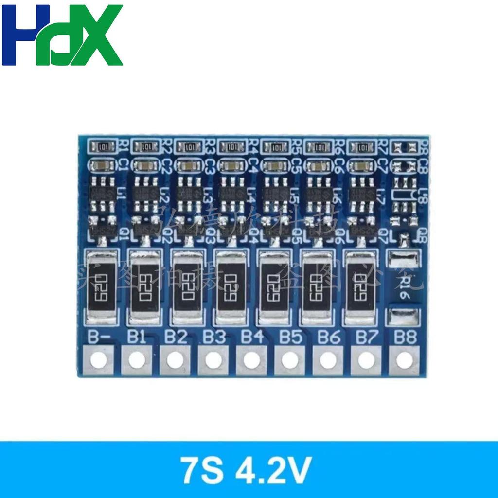 3-8 String 18650 Lithium Battery Passive Balancing Board for Ternary and Polymer Battery Charging.