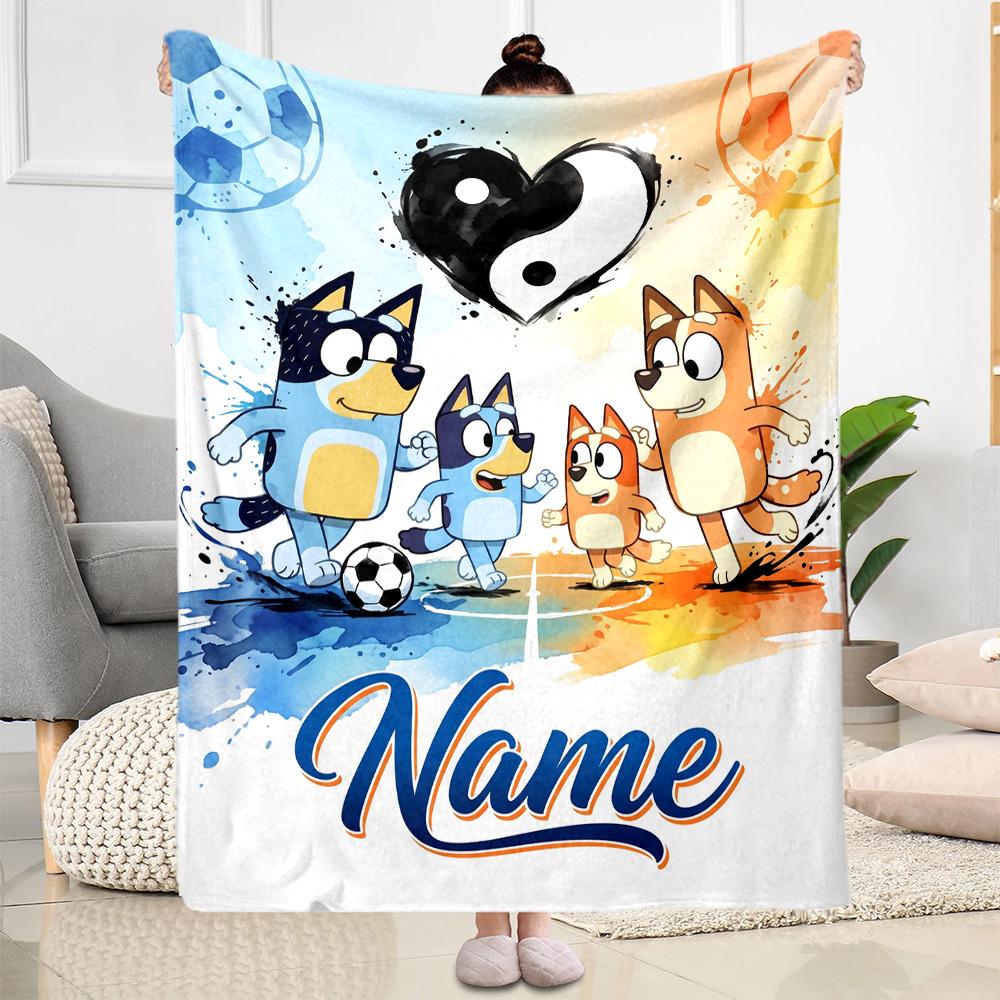 Sunny Day Adventure Customize Text Blanket Throw Customizable Blanket Ultra-Soft Throw For Chair Picnics Living Room Livingroom for All Occasions