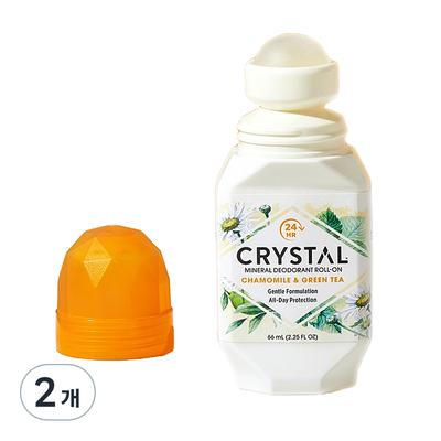 Body Deodorant Roll-on Type Chamomile & Green Tea, 66ml, 2 Pieces