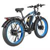 PHILODO H8 All-Terrain Elektrofahrrad 48V26Ah Akku 3000W Motor Doppelmotor 26 Zoll Breitreifen 150KG Zuladung E-Mountainbike Für Erwachsene Mit Anhängersitz
