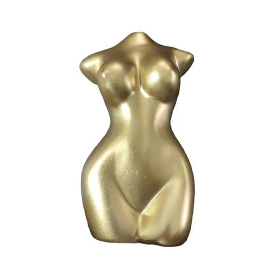 Yousheng Vase Ornament, Women Figure Shape Vase for Flower Arrangement Decoration, Bedroom Living Room Balcony Garden Windowsill Home