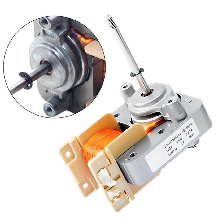 Efficient Cooling Convection Fan Motor Low Noise Cooling Oven Motor for Kitchen Stove Smooth and Quiet Operation