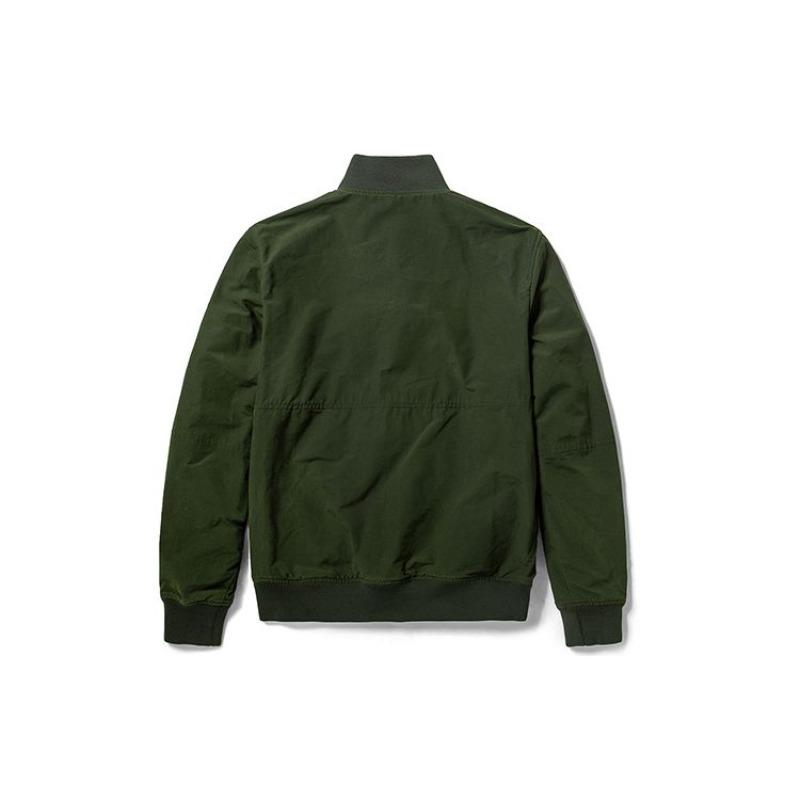 Timberland Veste Pilote Décontractée de Sport d'Extérieur Veste Homme Verte A2CZE-U31