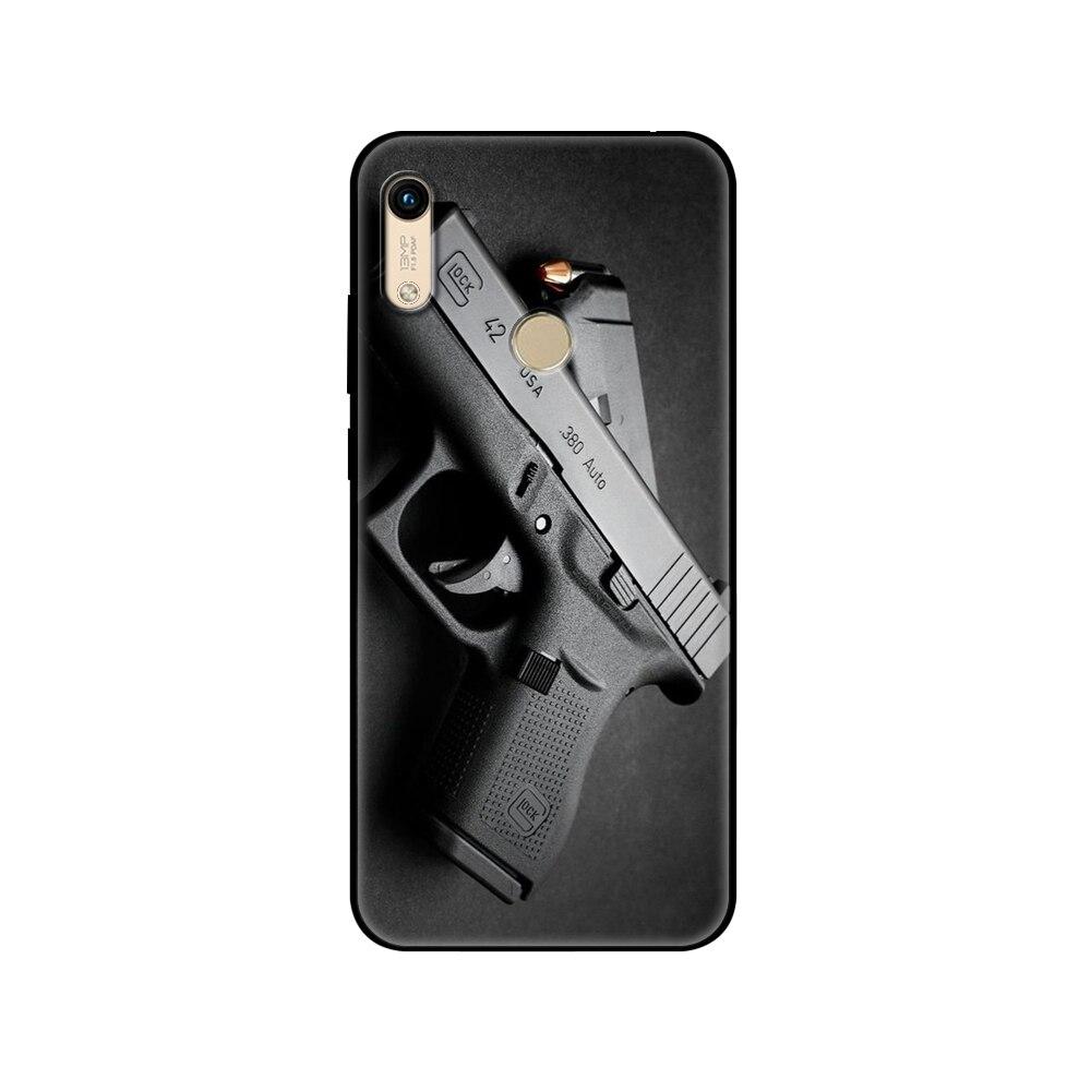 Für Honor 8A Hülle Für huawei Honor 8A prime Hülle Silikon TPU Rückseite Handyhülle schwarze TPU Hüllepink Anime Weltraum Auto