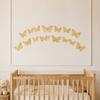 72Pcs 3 sizes Butterfly Wall Stickers Easy Cleaning 3D Butterfly Wall Decor  Home Decor
