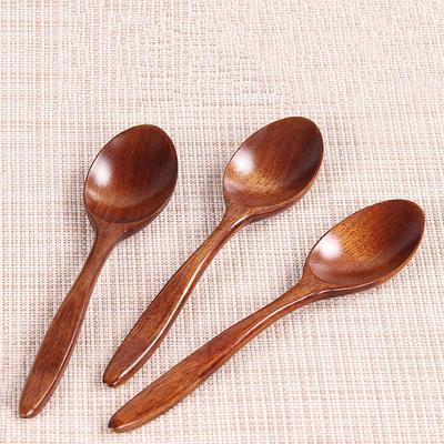 Durable Kitchen Tools Cooking Utensils Tableware Tea Spoon Wooden Spoon Coffee Spoon