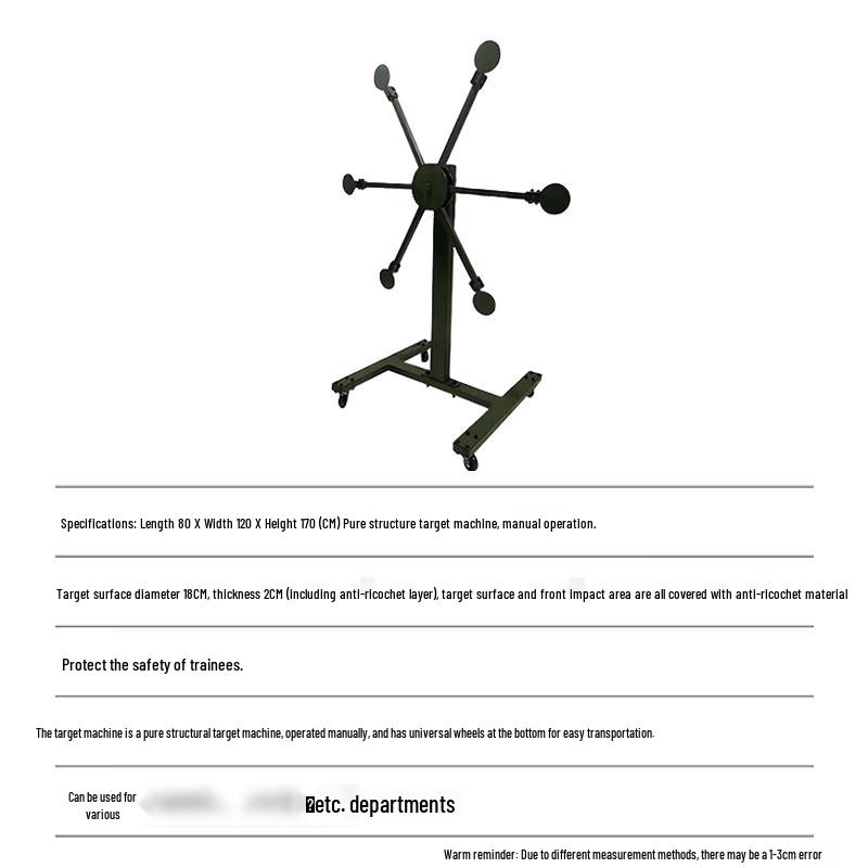 Jianwupo Steel Knockdown Training Targets