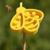 Plastic Insect Drinking Cup Bee/Beetle Shape Bees Water Feeder Creative Bee Drinker  Yard Decor