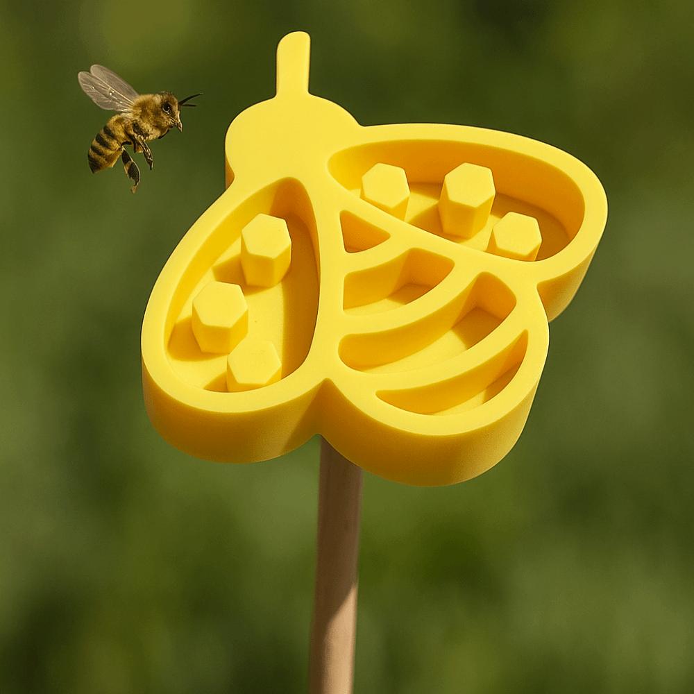 Plastic Insect Drinking Cup Bee/Beetle Shape Bees Water Feeder Creative Bee Drinker Yard Decor