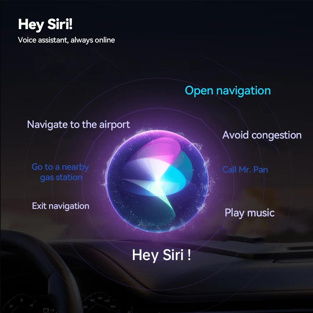 2 In 1 CarPlay Wireless Adapter Smart CarPlay Box for Apple IOS Android Car Play Display Plug&Play Bluetooth WiFi Connect Auto