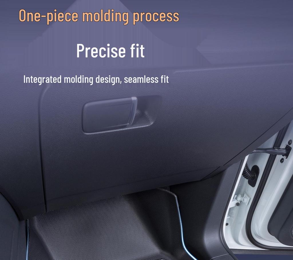 Logo Series TPE Car Floor Mats: Non-slip, Waterproof, and Wear-resistant