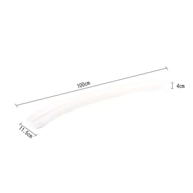 1-Meter Ceramic Rectangular Serving Platter
