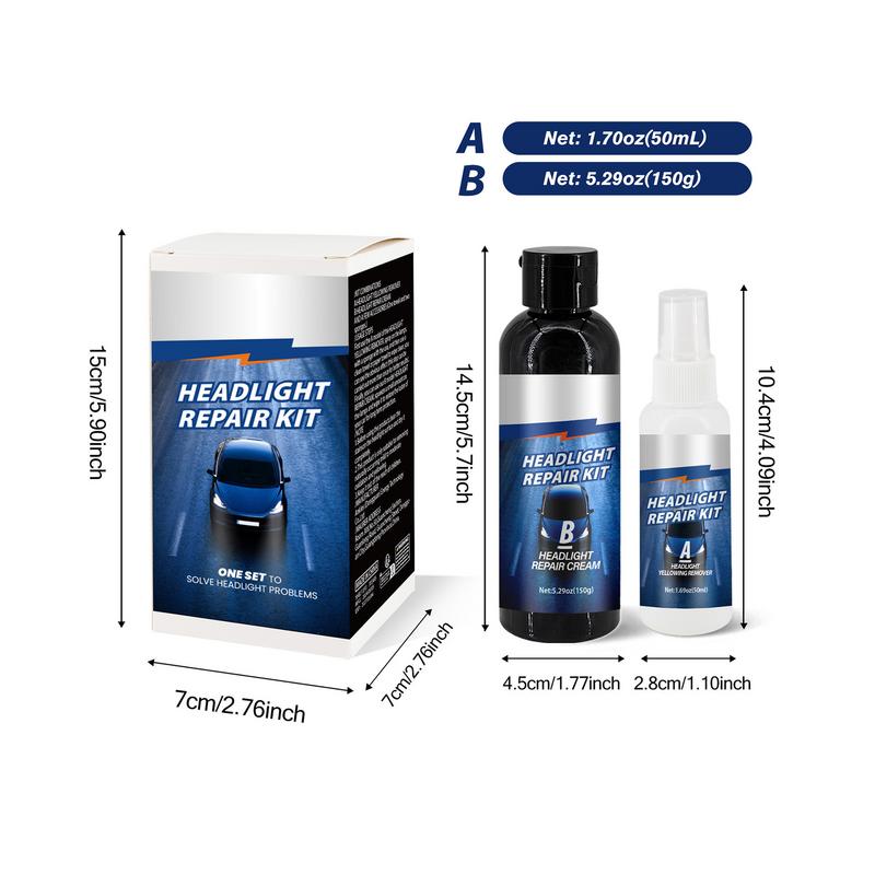 Innovative Headlight Repair Polish Car Headlight Polishing Renovation Liquid Headlight Restore And Protect Liquid Headlight