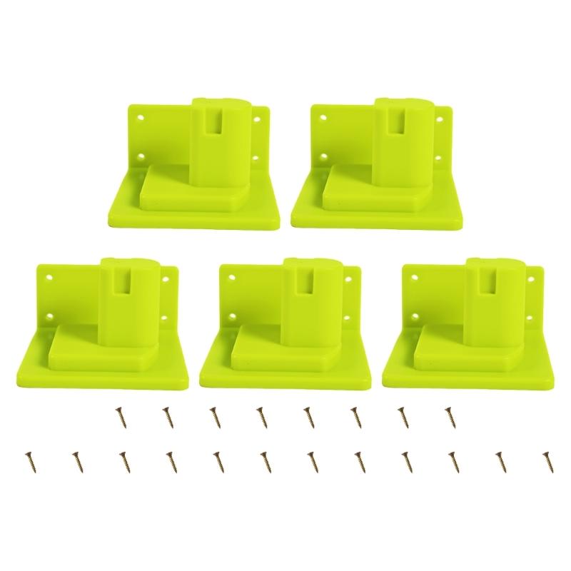 Tool Mount Holder Plastic Wall Mount Electric Tool Compatible Heavy Duty Battery Dock Holder Hanger for 18V Battery