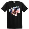 Eagle American Flag Freedom T Shirt Patriotic Artwork Tee Graphic Design