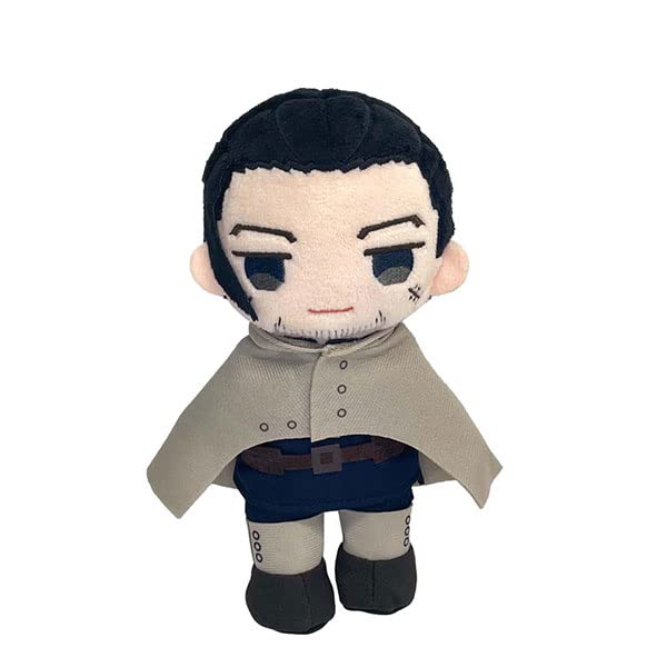 Algernon Products Golden Kamuy Plysjleke Ogata Hyakunosuke Ca.. 100mm x 170mm Laget av myk boa