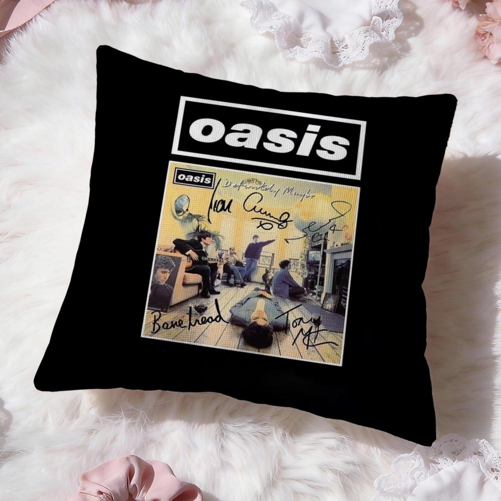 Fashion O-OOasis Cushion Cover Soft Washable Pillow Case Multi-Scene for Couch Bed Travel Office Use